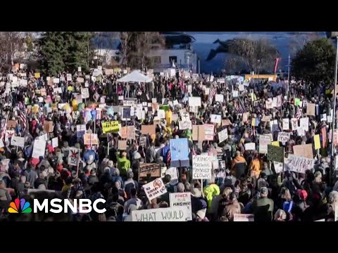Thumbnail for ‘Got under his skin’: Trump lashes out after nearly 7 million turn out for No Kings protest