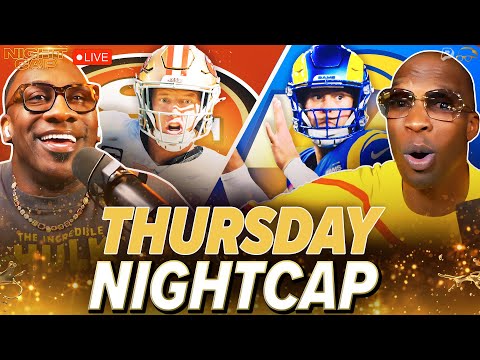 Thumbnail for Unc & Ocho REACT to 49ers beat the Rams, Gabriel shades Shedeur AGAIN, CJ Stroud... OLD?! | Nightcap