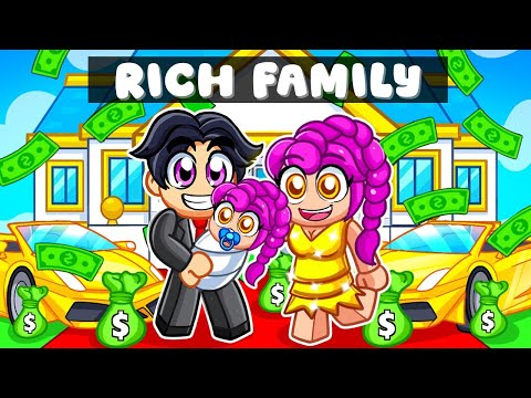 Thumbnail for Rumi Starts A RICH KPOP FAMILY In Roblox...