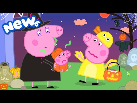 Thumbnail for Peppa Pig Tales 2025 🎃 Halloween Costume DISASTER!  🧙‍♀️ Evie Nappy Emergency! 🚨 BRAND NEW Peppa Pig