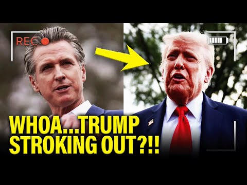 Thumbnail for Trump ACCUSED of STROKING OUT as Newsom PUTS HIM in HIS PLACE