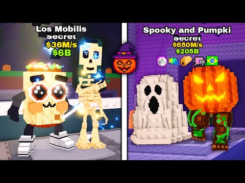 Thumbnail for Halloween Update Admin Abuse 🎃 New Fuse Machine 👻 Steal a Brainrot Funny Moments
