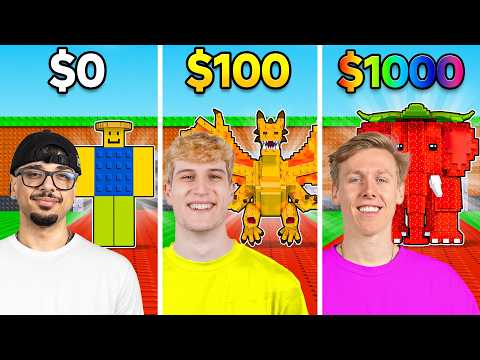 Thumbnail for $0 vs $100 vs $1000 in Steal A Brainrot!