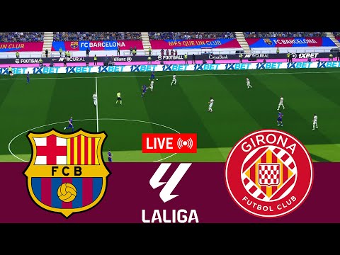 Thumbnail for [LIVE] Barcelona vs Girona La Liga 25/26 Full Match - Video Game Simulation