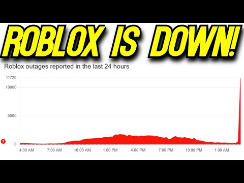 Thumbnail for ROBLOX IS DOWN RIGHT NOW!