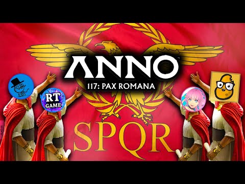 Thumbnail for 1 Brit VS 3 Irish Creators - Who Can Save The Roman Empire, Anno 117 Pax Romana Livestream #ad