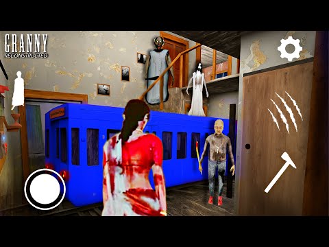 Thumbnail for PLAYING AS KAMLA IN GRANNY RECONSTRUCTED || KAMLA FOUND A SECRET TRAIN 
