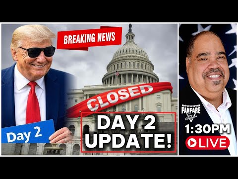 Thumbnail for PRESIDENT TRUMP IS READY TO GO SCORCHED EARTH! SHUTDOWN DAY 2 BRIEFING!