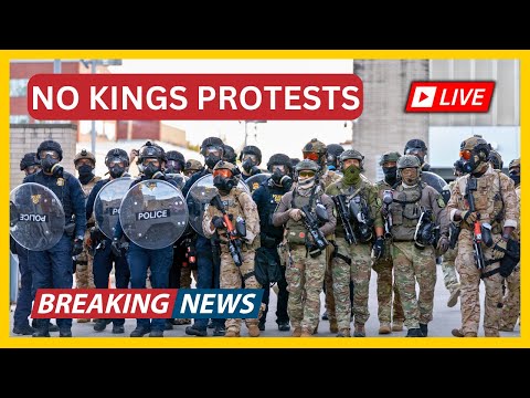 Thumbnail for No Kings Protests Against Trump – Live Breaking News Coverage