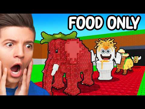 Thumbnail for Using FOOD ONLY to make $795,231,498 in Steal a Brainrot