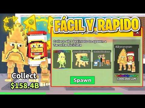 Thumbnail for ¡RÁPIDO! ¡Como Conseguir CHIPSO AND QUESO Brainrot Limitado en Steal a Brainrot! (Roblox)