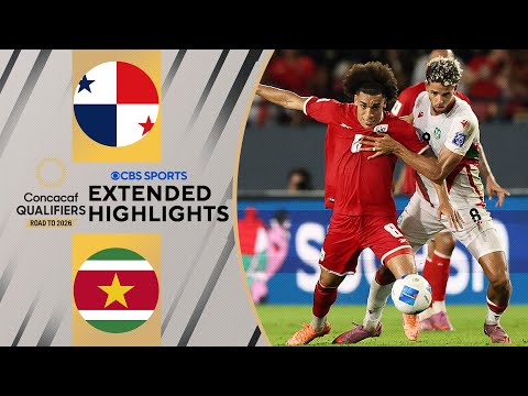 Thumbnail for Panama vs. Suriname: Extended Highlights | CONCACAF World Cup Qualifiers | CBS Sports