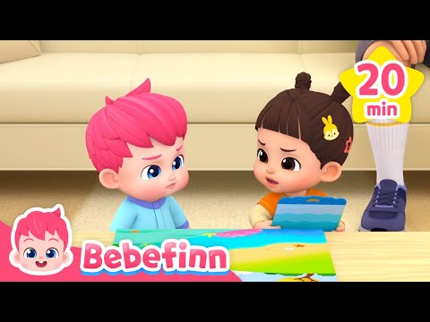 Thumbnail for Sharing Is CaringㅣGood Manners for KidsㅣBebefinn Nursery Rhymes