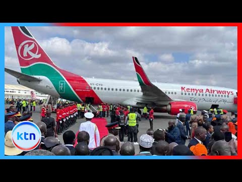 Thumbnail for Breaking: Flight carrying the body of Raila Odinga lands at JKIA