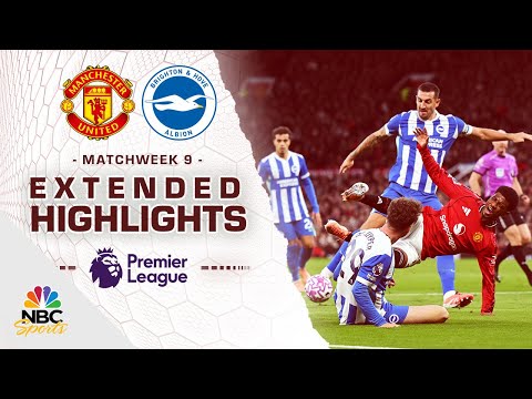 Thumbnail for Manchester United v. Brighton | PREMIER LEAGUE HIGHLIGHTS | 10/25/2025 | NBC Sports