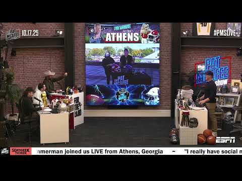 Thumbnail for The Pat McAfee Show Live | Friday October 17th 2025