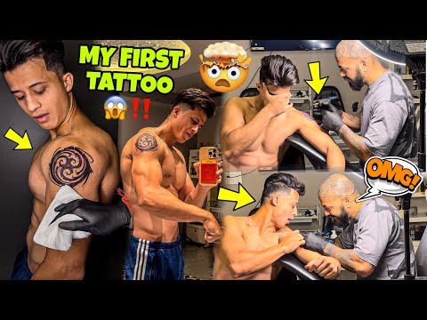 Thumbnail for My First Tattoo😱‼️ | Omg Very Big Decision😨 | Tattoo Pain is Real