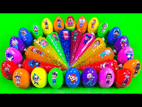Thumbnail for Cocomelon Slime 🌈 Finding Hidden Slime Piping Bags & Eggs with JJ & Pinkfong! Satisfying ASMR