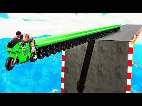 Thumbnail for Longest Bikes vs Sharpest Ramps in GTA 5