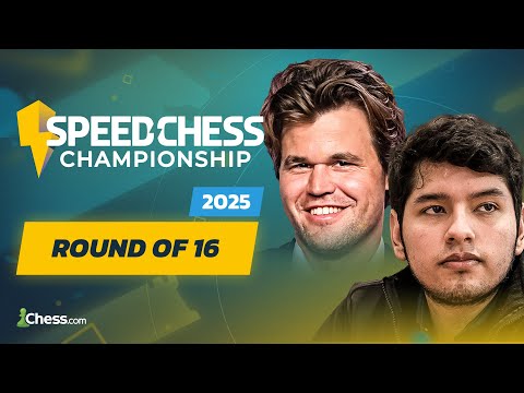 Thumbnail for SPEED CHESS CHAMPIONSHIP Is BACK!! Magnus vs. Jospem & Alireza vs. Minh Le!! Ro16