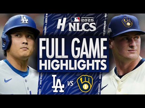 Thumbnail for Los Angeles Dodgers vs Milwaukee Brewers - GAME 1 FULL HIGHLIGHTS | October 13, 2025 MLB Playoffs