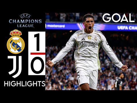 Thumbnail for Real Madrid vs Juventus 1-0 Highlights & All Goals • Champions League  • Jude Bellingham Goal