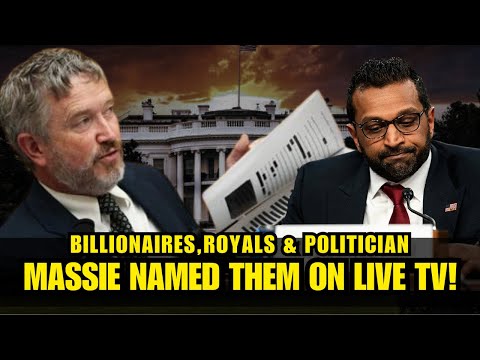 Thumbnail for Patel PANICS as Massie Reads the Epstein Files on Live TV...Room ERUPTS