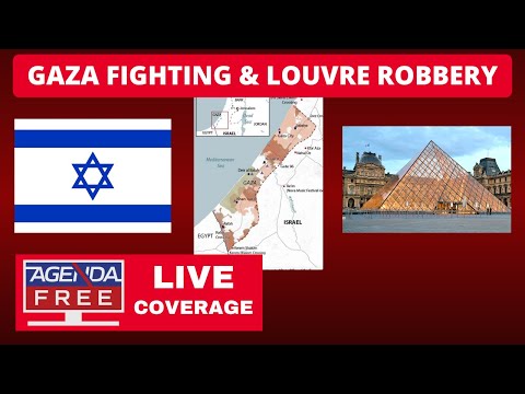 Thumbnail for New Israel Hamas Fighting in Gaza, Louvre Robbery & More - LIVE Breaking News Coverage