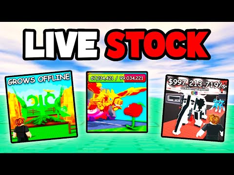 Thumbnail for LIve 🔴| Plants Vs Brainrot & Grow A Garden & Steal A Brainrot 24/7 Stock Live!