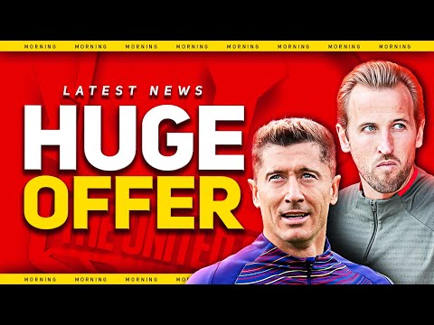 Thumbnail for Striker TALKS Begin! Amorim's NEW Midfield Target! Man Utd News