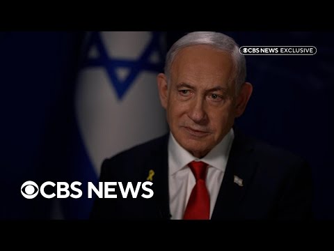 Thumbnail for Netanyahu responds to Trump's jest he's "not the easiest guy to deal with"