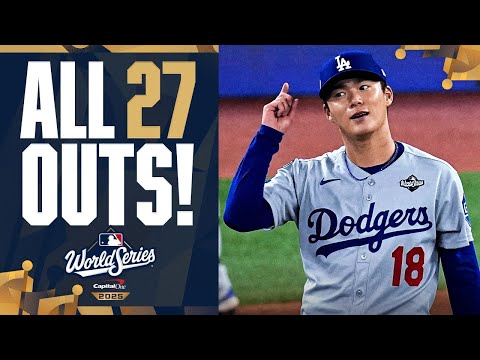 Thumbnail for COMPLETE GAME AGAIN 🤯 Yoshinobu Yamamoto's masterful outing in Game 2 of World Series | 山本由伸ハイライト
