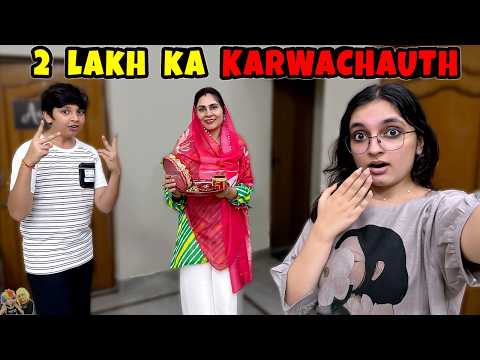 Thumbnail for 2 LAKH KA KARWA CHAUTH | Mummy Ka Fast | Aayu and Pihu Show