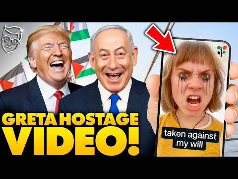 Thumbnail for Greta Taken CAPTIVE As Israel STORMS Gaza Yacht, Releases Hostage Video: 'I've Been Taken PRISONER'