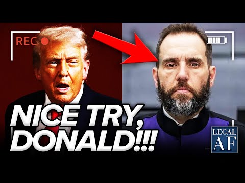 Thumbnail for Jack Smith Immediately STRIKES BACK Against Trump THREATS