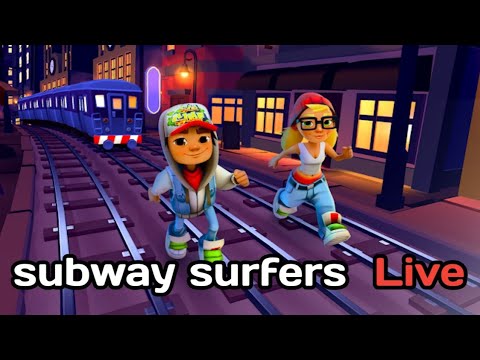Thumbnail for hindi subway surfers cartoon video game live stream