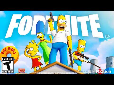 Thumbnail for Our FIRST LOOK At Fortnite SIMPSONS!