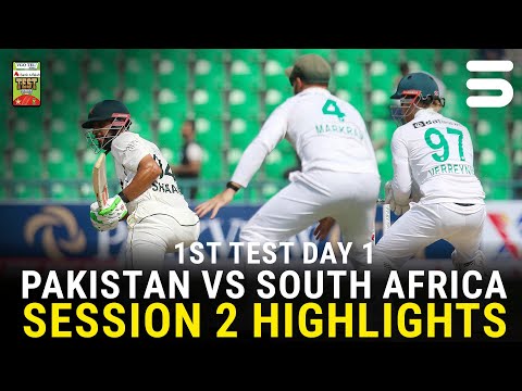 Thumbnail for Session 2 Highlights | Pakistan vs South Africa Test Series 2025 | 1st Test Day 1 | PCB | M3U1U