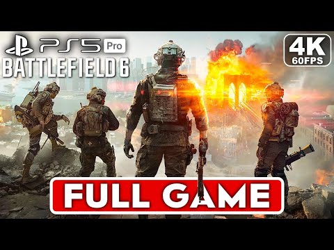 Thumbnail for BATTLEFIELD 6 Gameplay Walkthrough Campaign FULL GAME  [4K 60FPS PS5 PRO] - No Commentary