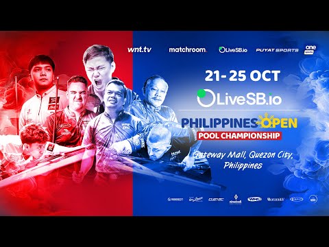 Thumbnail for WATCH LIVE | 2025 liveSB.io Philippines Open Pool Championship | Table Four