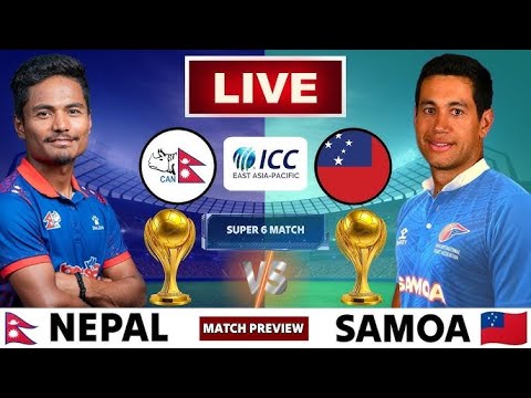 Thumbnail for Nepal vs Samao Live Cricket Score & Commentary