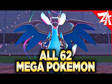 Thumbnail for All 62 Mega Pokemon in Legends Z-A (Spoilers)