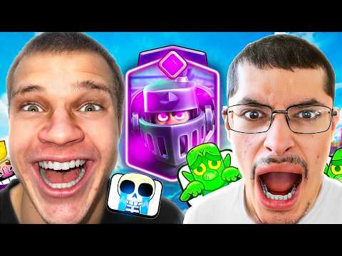 Thumbnail for Trolling Streamers Using *NO SKILL DECKS* in Clash Royale