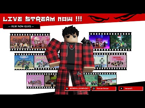 Thumbnail for Live now 🔴 || Selamat Pagi tamatkan tower apa ya ? 🤔 #roblox #imran65 #shorts