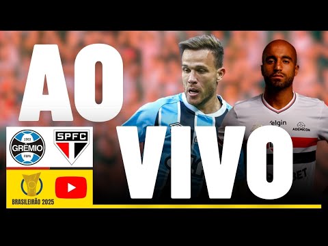 Thumbnail for GRÊMIO X SÃO PAULO JOGO AO VIVO - DIRETO DO ESTÁDIO - BRASILEIRÃO 2025 AO VIVO