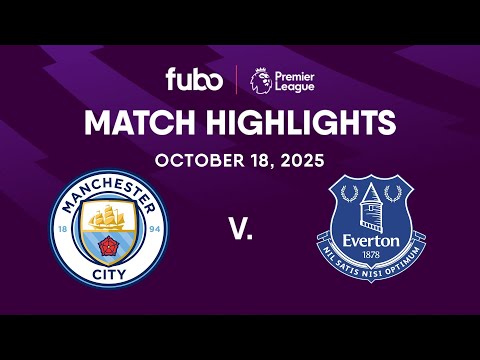 Thumbnail for Manchester City vs. Everton FC | PREMIER LEAGUE HIGHLIGHTS | Week 8 | Fubo Canada