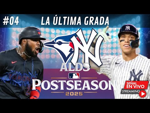 Thumbnail for 🔴 EN VIVO: Toronto Blue Jays Vs New York Yankees - MLB - SERIE DIVISIONAL / JUEGO 4