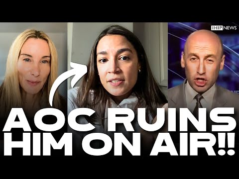 Thumbnail for IHIP News: AOC DESTROYS Stephen Miller on FOX in HILARIOUS TAKEDOWN!!