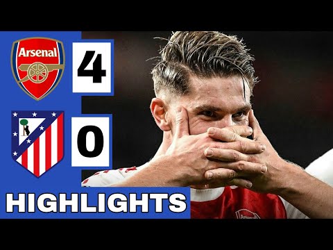 Thumbnail for 🔴Arsenal vs Atletico Madrid (4-0) Extended HIGHLIGHTS | UEFA Champions League