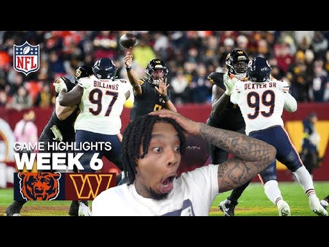 Thumbnail for FlightReacts To Bears vs Commanders Game Highlights | 2025 NFL Season Week 6!